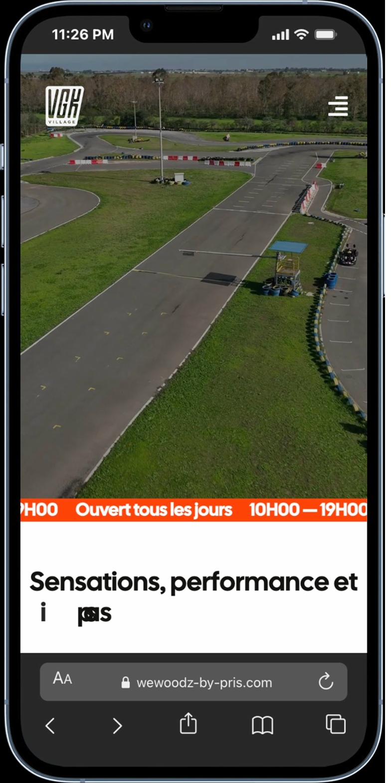 VGK Village — Karting Website